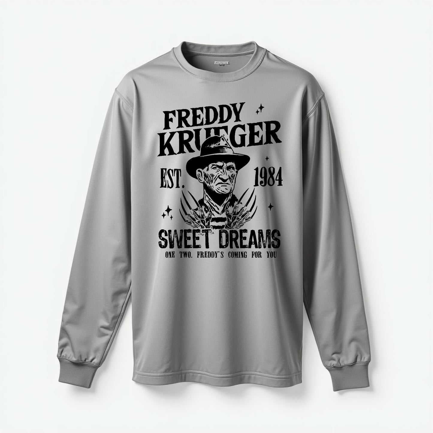 Freddy Krueger Long Sleeve Crewneck T-shirt