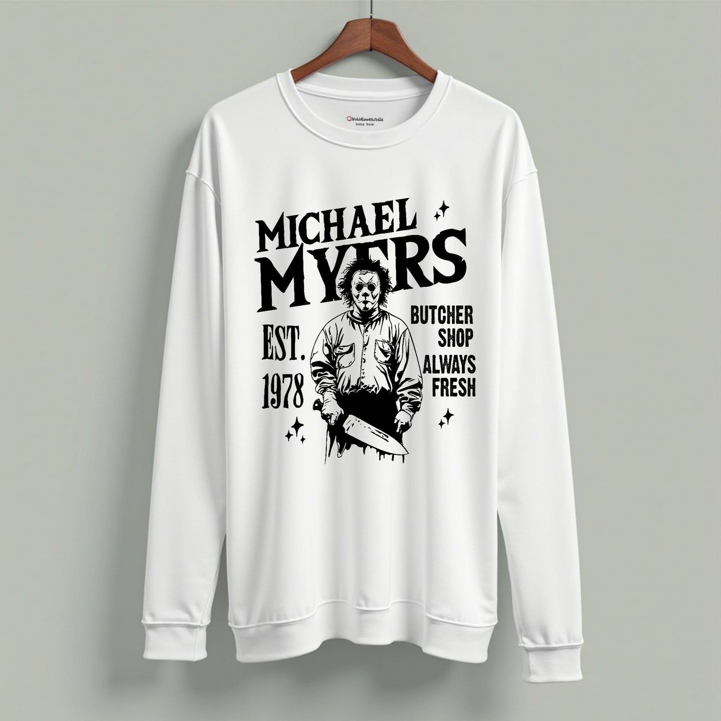 Michael Myers Long Sleeve Crewneck T-shirt
