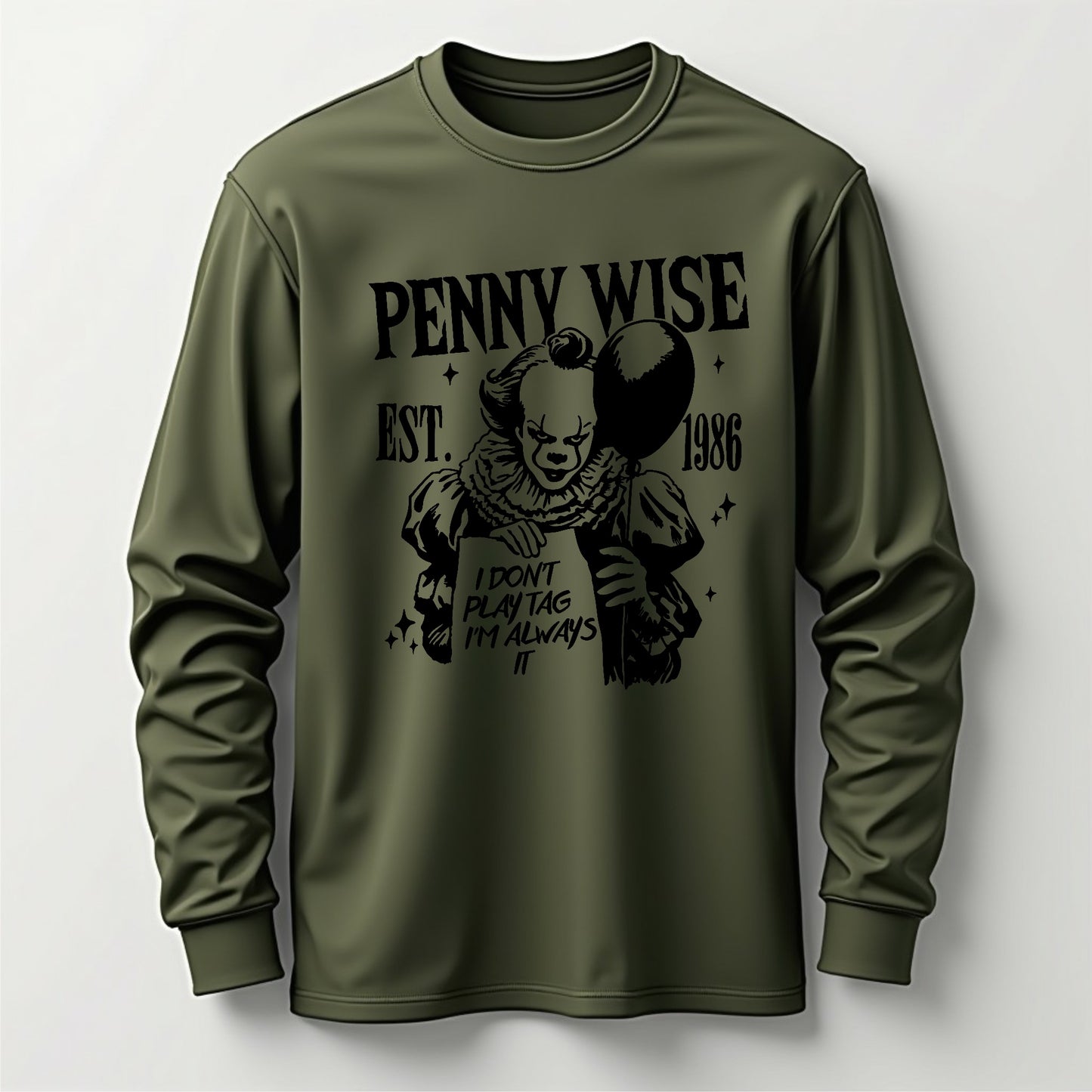 Pennywise Long Sleeve Crewneck T-shirt