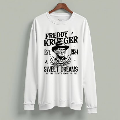 Freddy Krueger Long Sleeve Crewneck T-shirt