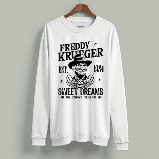 Freddy Krueger Long Sleeve Crewneck T-shirt