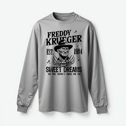 Freddy Krueger Long Sleeve Crewneck T-shirt