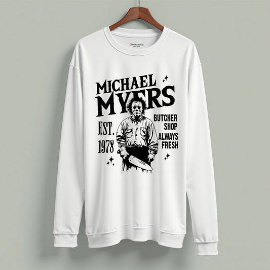 Michael Myers Long Sleeve Crewneck T-shirt