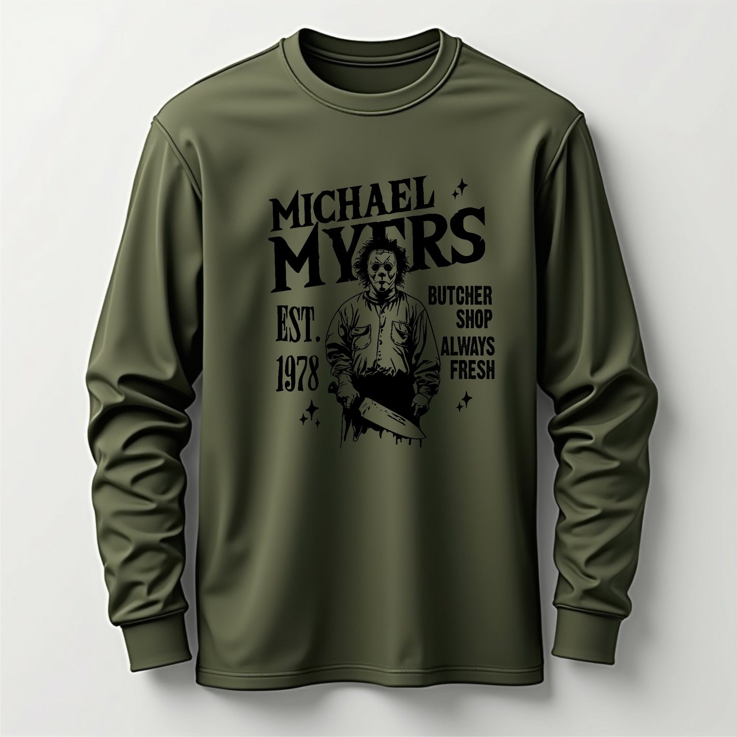 Michael Myers Long Sleeve Crewneck T-shirt